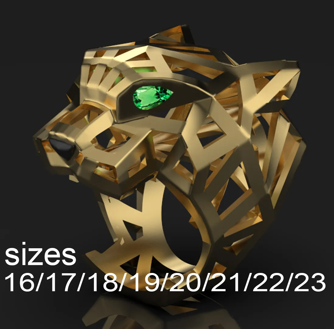 Ring Panther 3D Print Model .c4d .max .obj .3ds .fbx .stl .blend