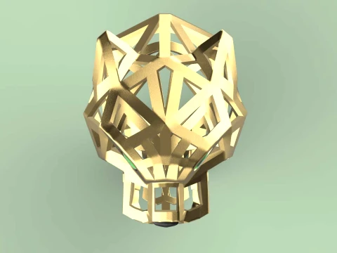 Ring Panther 3D Print Model