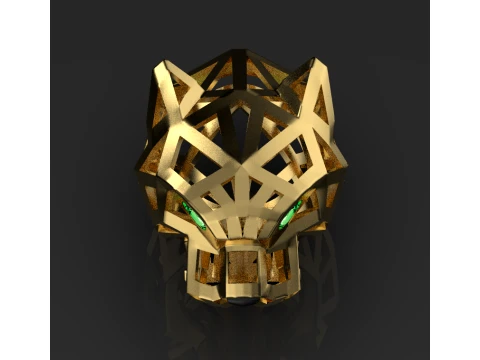 Ring Panther 3D Print Model