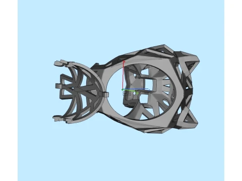 Ring Panther 3D Print Model