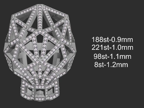 Ring Panther 3D Print Model