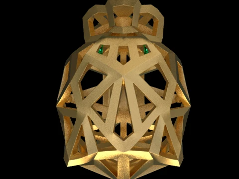 Ring Panther 3D Print Model