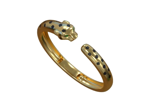Pulsera pantera Modelo de impresión 3D