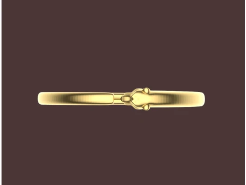 Bracelet panther 3D Print Model