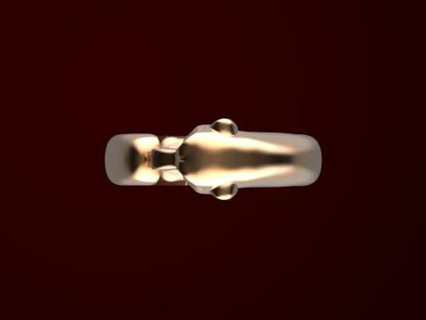 Ring Panther 3D Print Model
