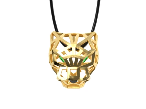 Pendant panther 3D Print Model