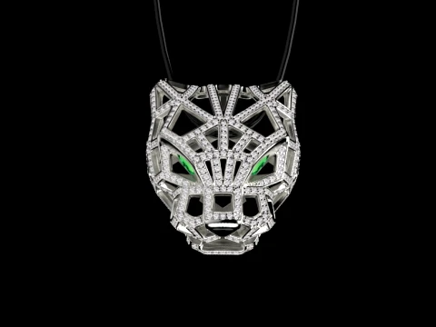 Anhänger Panther 3D Druckmodell