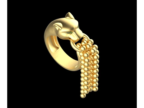 Ring Panther 3D Druckmodell
