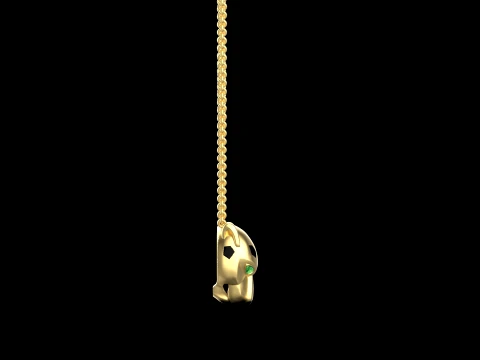 Pendant panther 3D Print Model