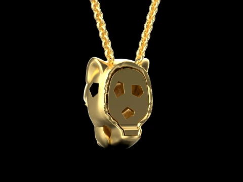 Pendant panther 3D Print Model