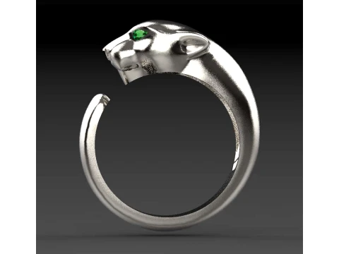 Ring Panther 3D Print Model