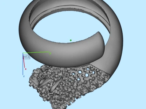 Ring Panther 3D Print Model