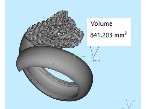 Ring Panther 3D Print Model