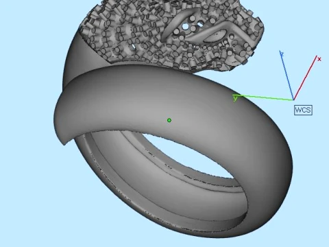 Ring Panther 3D Print Model