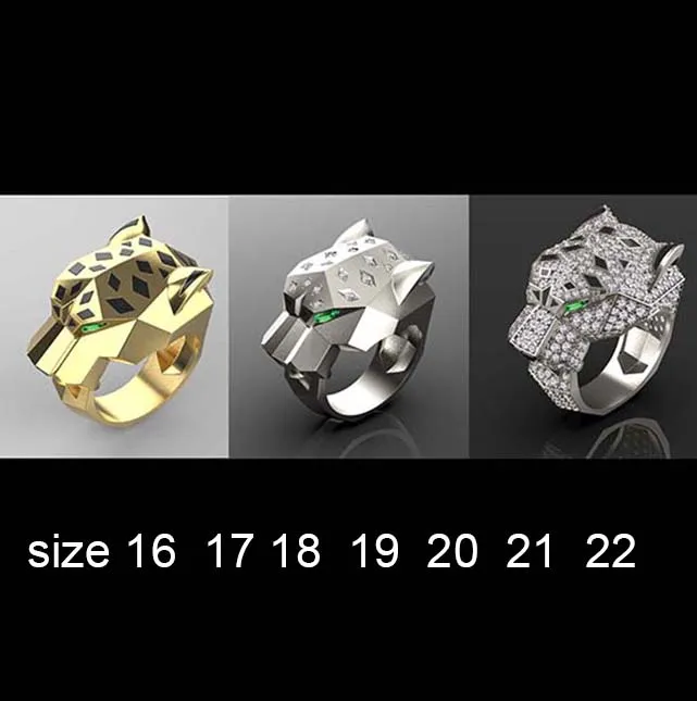 Ring Panther 3D Print Model .c4d .max .obj .3ds .fbx .stl .blend 