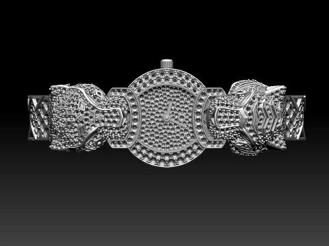 Bracelet panther 3D Print Model