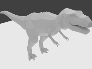 dino lowpoly Modello 3D