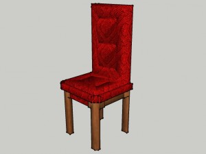 dinning chair 3D Model