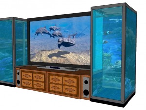 tv unit 3D 모델