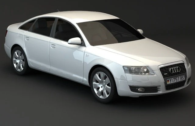 audi a6 3D Model .c4d .max .obj .3ds .fbx .stl .blend 