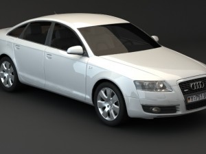 audi a6 3D 모델