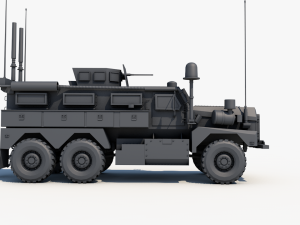 cougar mrap 3D 模型