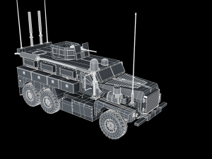 cougar mrap 3D 模型