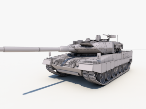 leopard 2a7 3D Model