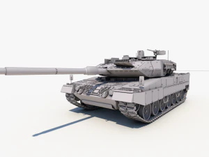 표범 2a7 3D 모델