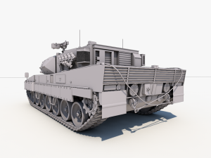 leopard 2a7 Model 3D