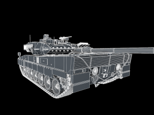 leopard 2a7 Model 3D