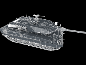 leopard 2a7 Model 3D