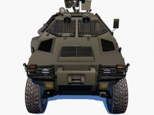 otokar cobra personal carier 4x4 3D-Modell