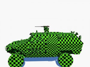 otokar cobra personal carier 4x4 3D-Modell