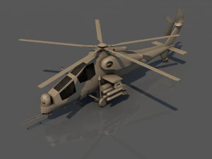 tai t129 atak Modello 3D