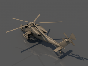 tai t129 atak 3D Model