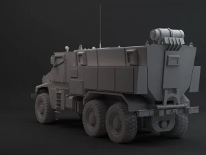ural typhoon 3D Model
