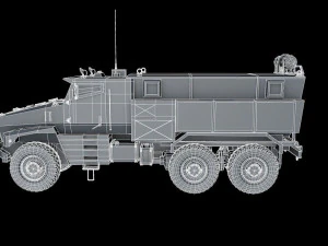 ural typhoon 3D Model