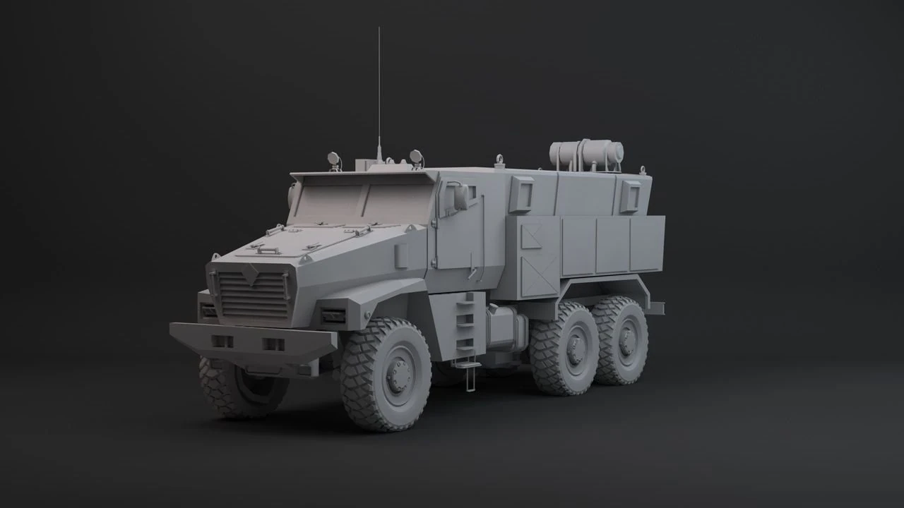 ural typhoon 3D Model .c4d .max .obj .3ds .fbx .stl .blend