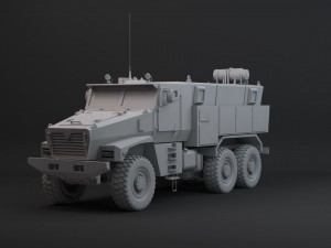 ural typhoon 3D Model