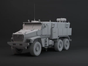 уральский тайфун 3D Модель