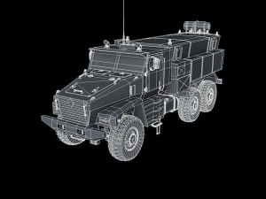 ural typhoon 3D Model