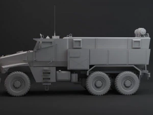 ural typhoon 3D Model