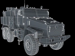 ural typhoon 3D Model