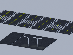 road low-poly texture CG 纹理