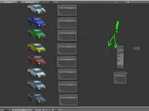 पिकअप फ्री लो-पॉली 3D मॉडल