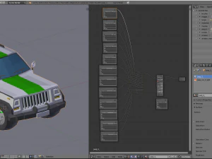 Jeep cra low-poly 3D Model