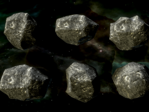 Asteroid 3Dモデル