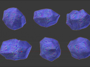 Asteroid 3D-Modell