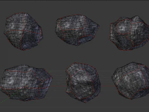 Asteroid 3D Model